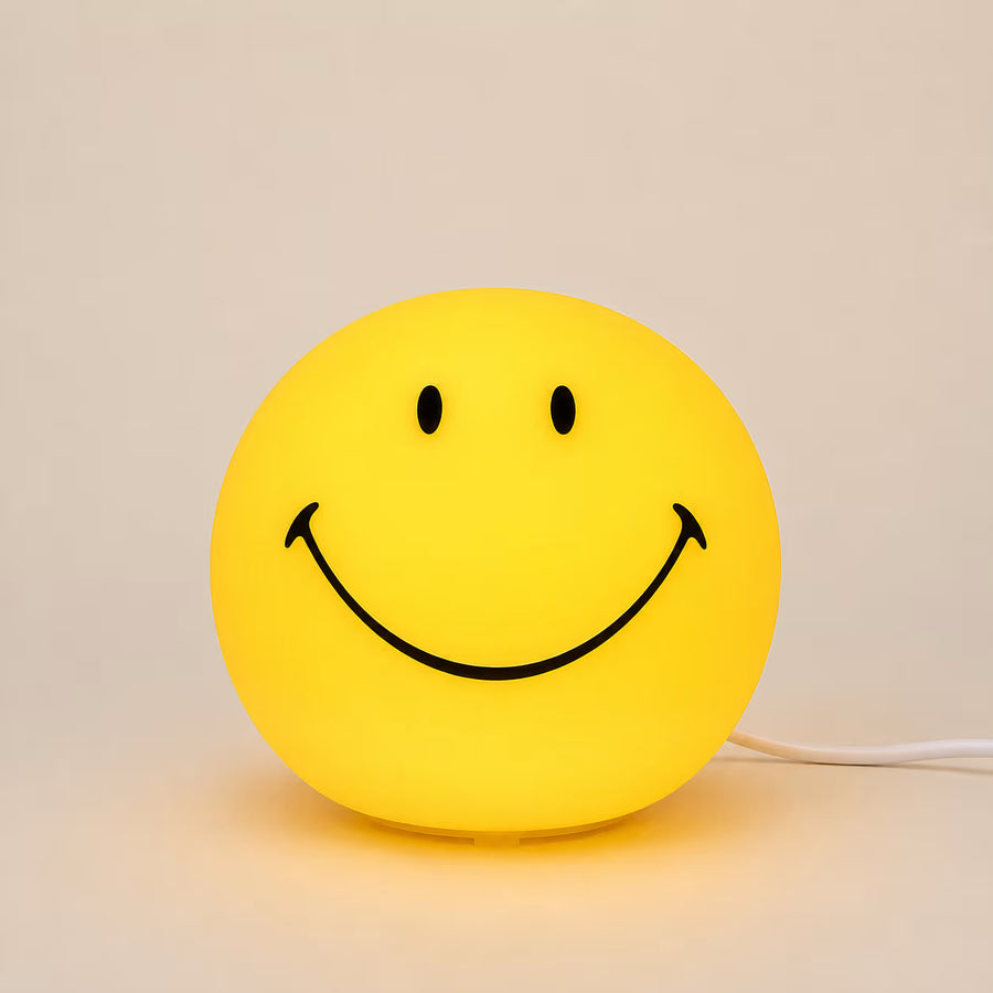 Rechargeable Smiling Night Lamp with a glowing face