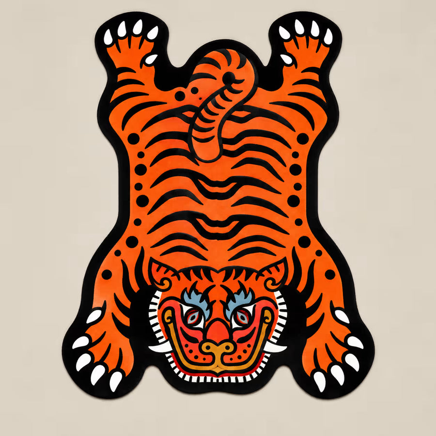 Pounce Tibetan Tiger Rug, alternate view