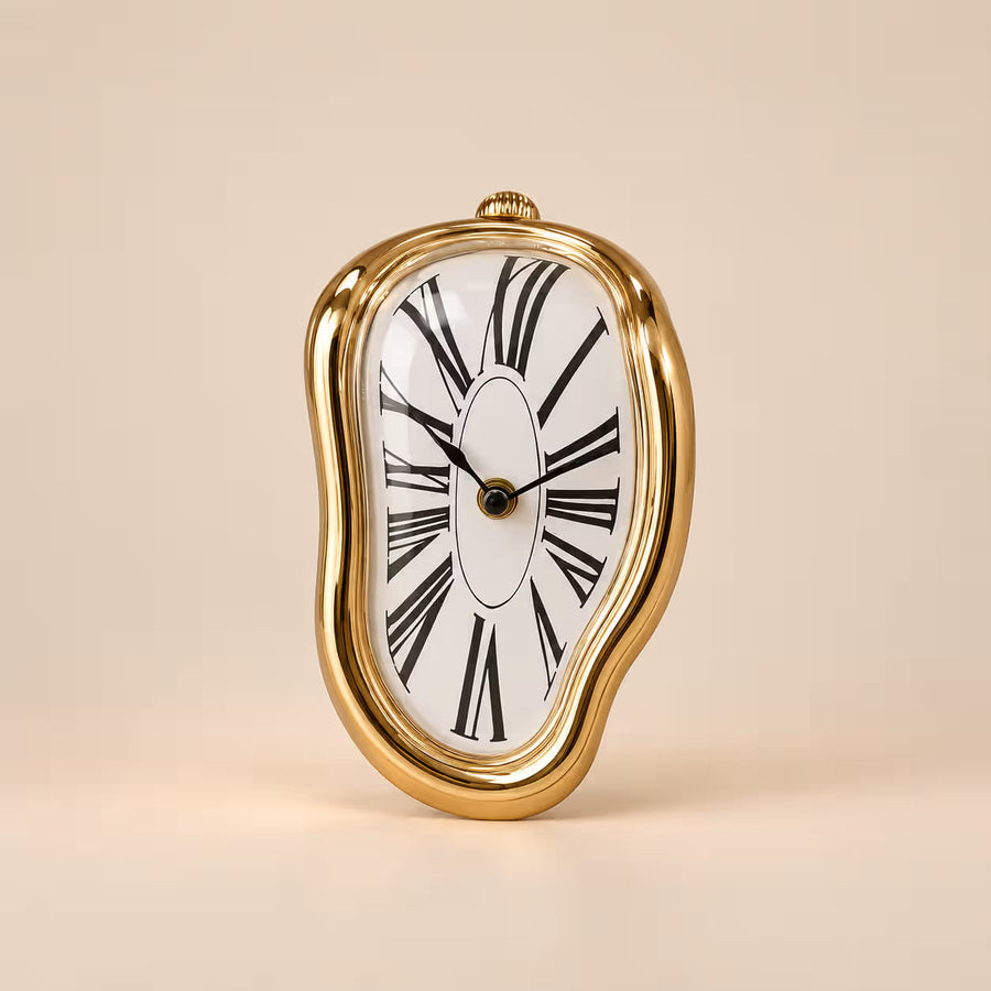 Gold Melting Clock, alternate view