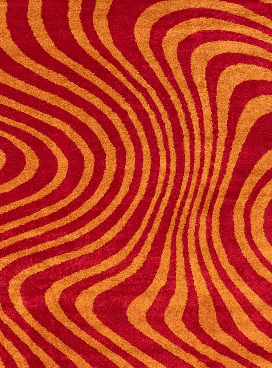 Ember Stripe Rug — full product view