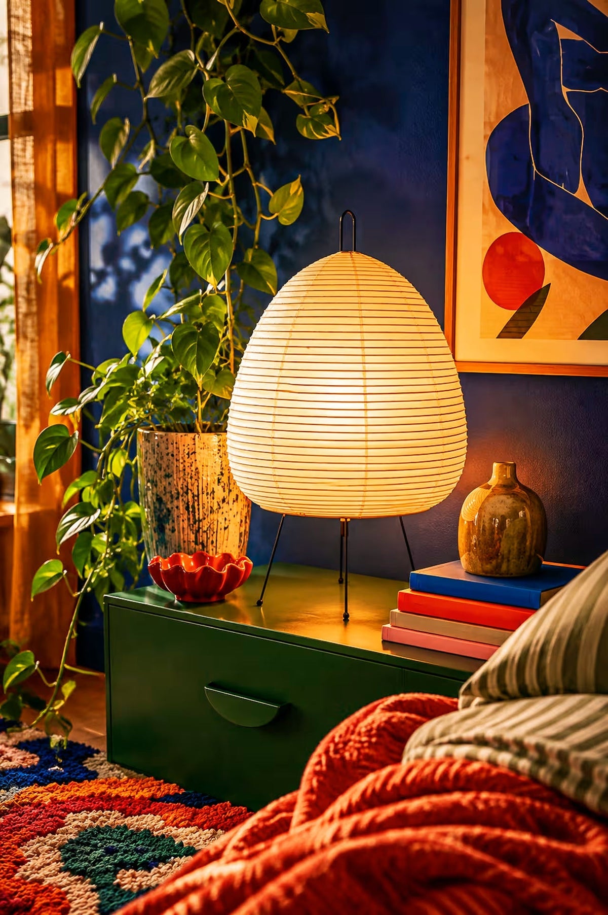 Paper Lamps: How to Choose and Style Rice-Paper Lighting