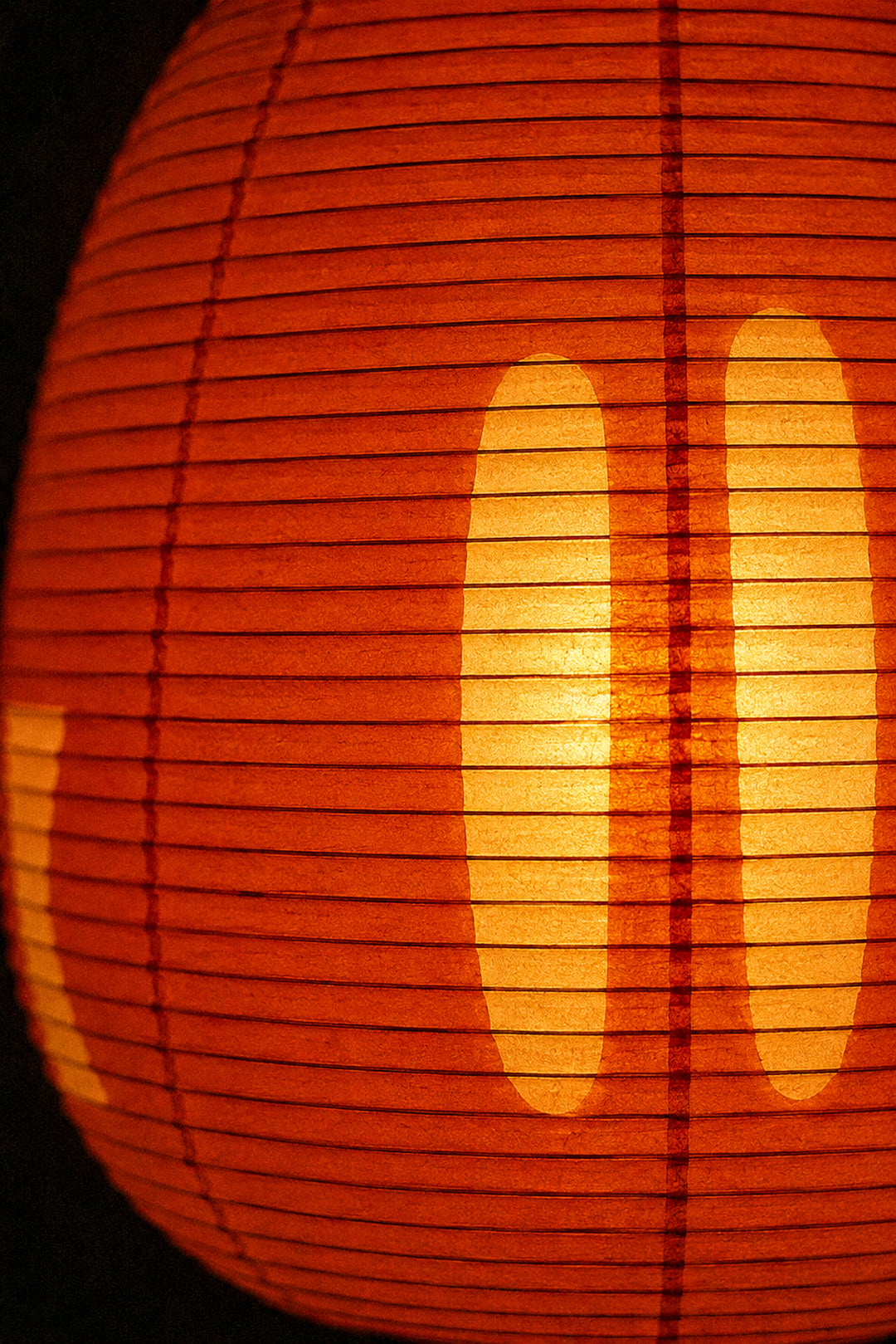 Kiri Table Lamp - Persimmon