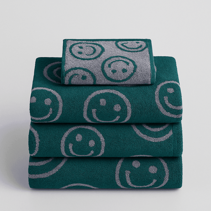 Smiling Bath Towel
