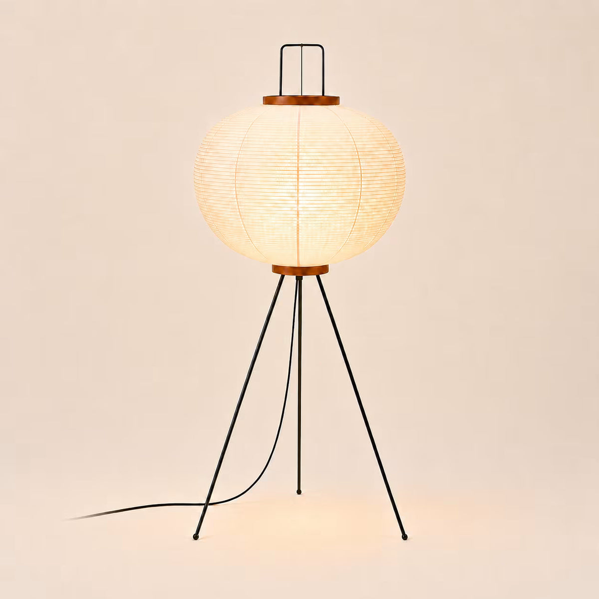 Kyoto Moon Japanese-inspired floor lamp – front view