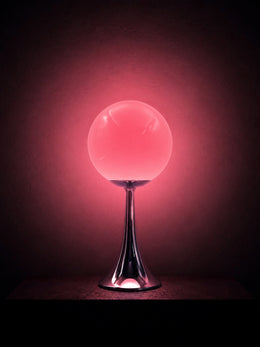 Pink Pulsar Aurora USB table lamp with integrated LED