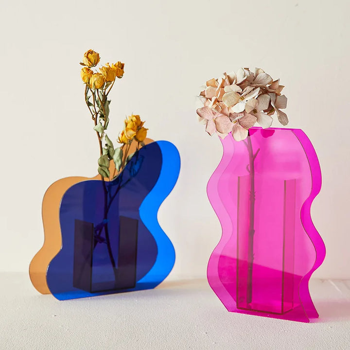 Waveform Acrylic Vase