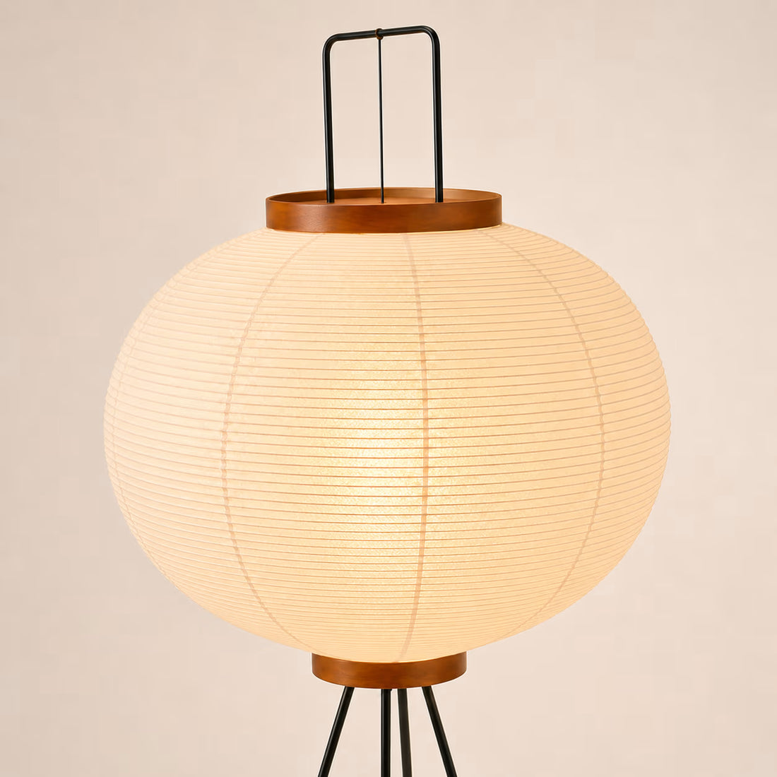 Kyoto Moon Japanese-inspired floor lamp – product view 3