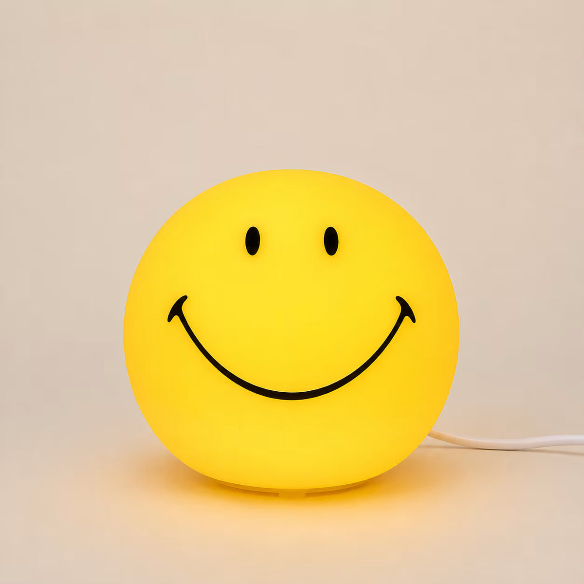 Rechargeable Smiling Night Lamp with a glowing face