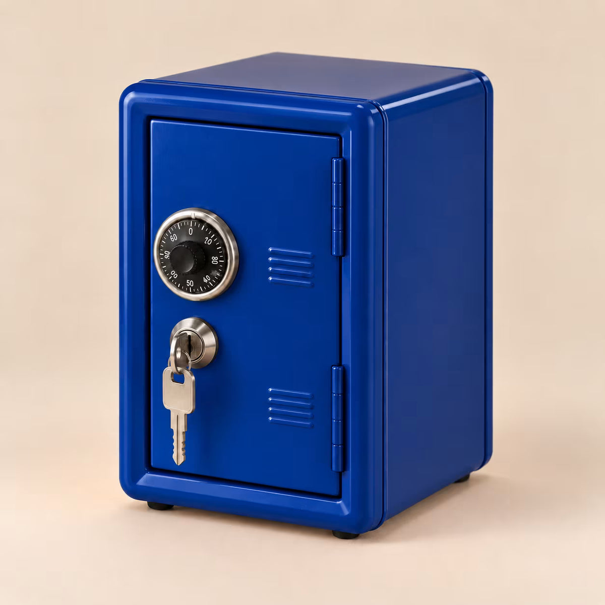 Blue mini storage locker
