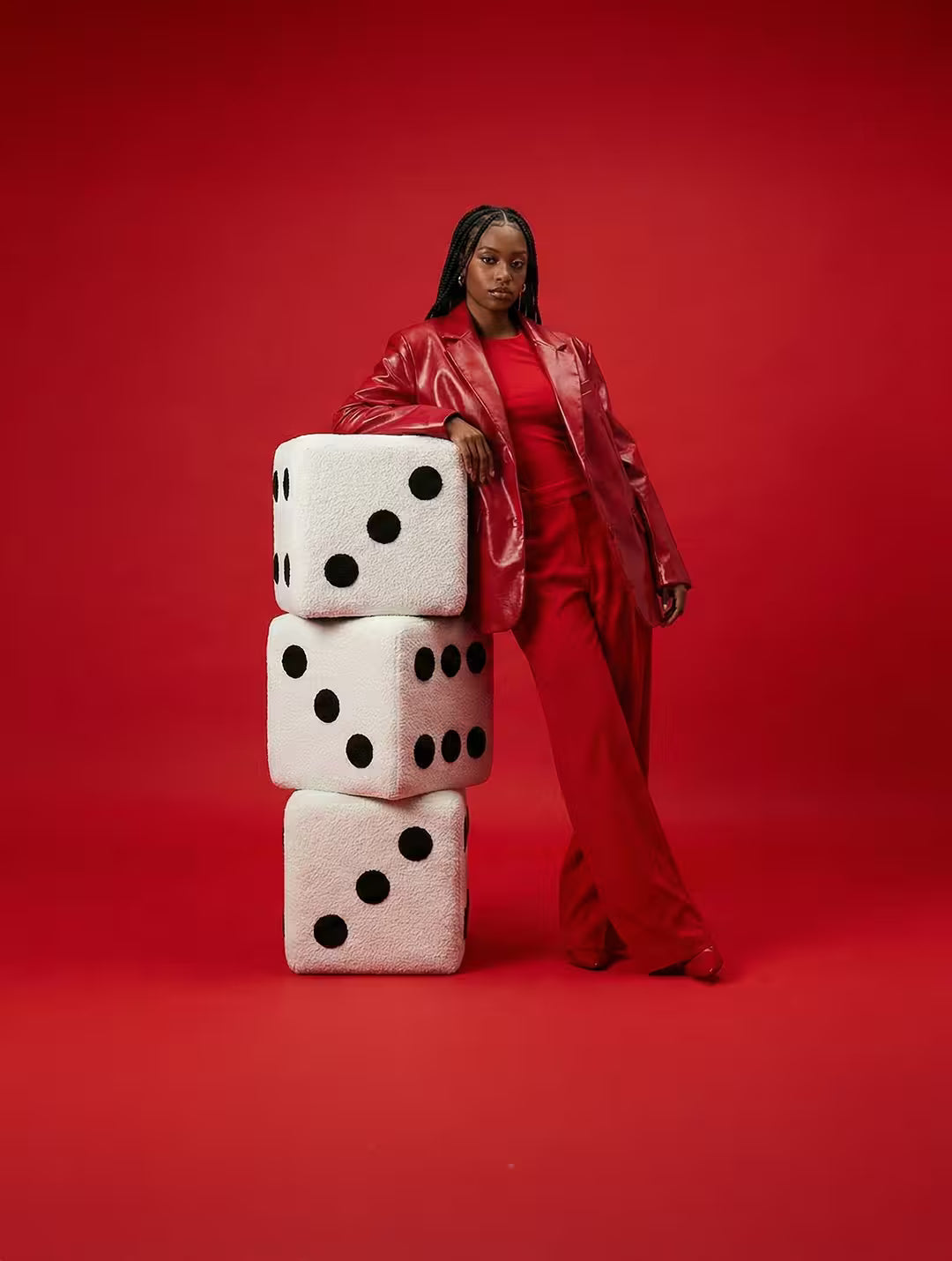 Dice Footstool product image