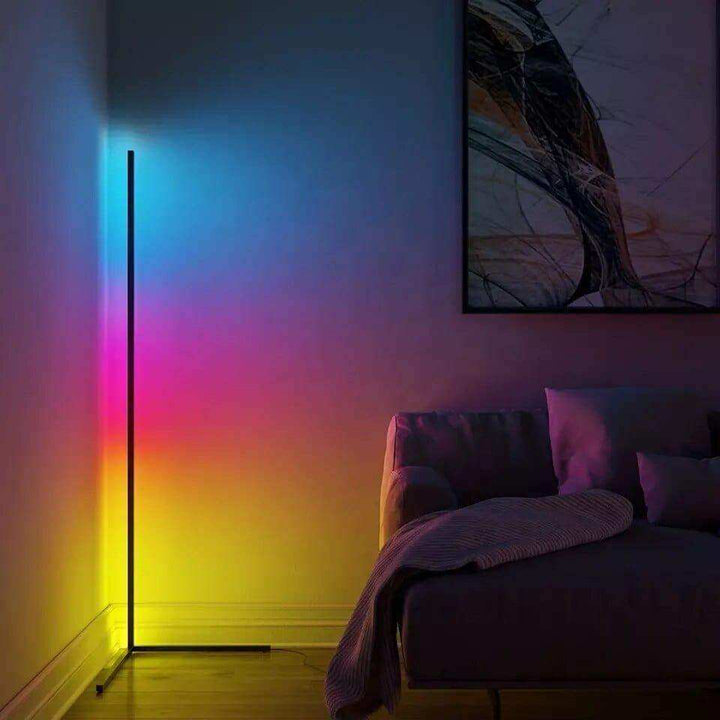 Ambient RGB Corner Floor Lamp - Sickhaus - Quirky Home Accessories UK