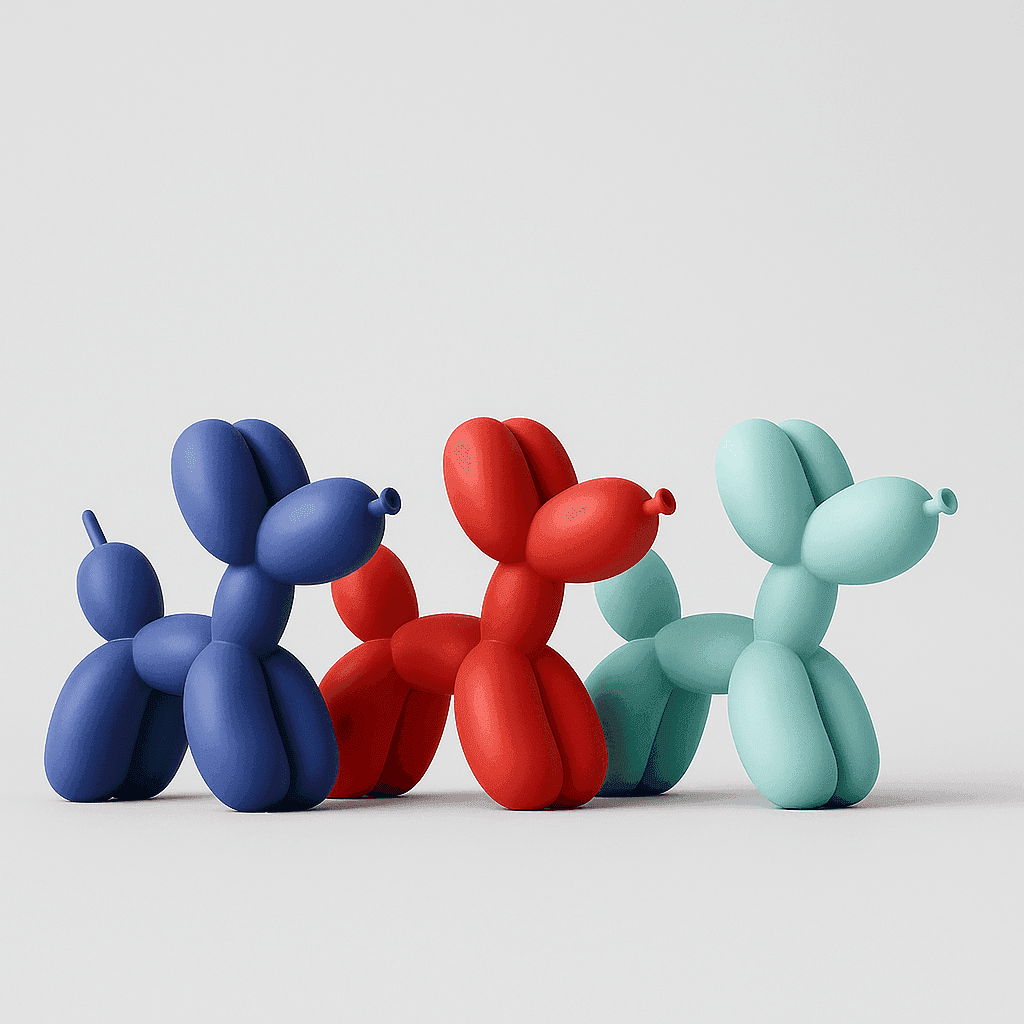 Balloon Dog Sculpture (15 Colors) - Sickhaus - Quirky Home Accessories UK