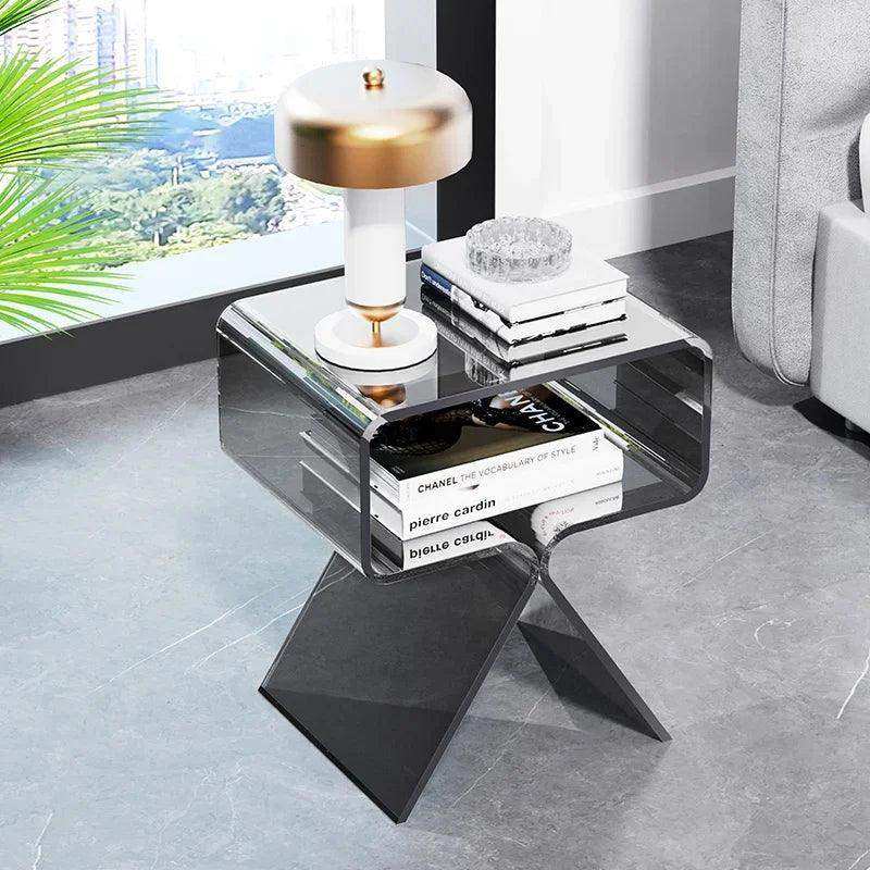 Crystal Acrylic Side Table - Sickhaus - Quirky Home Accessories UK