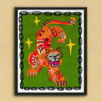 Tiger Charm Print