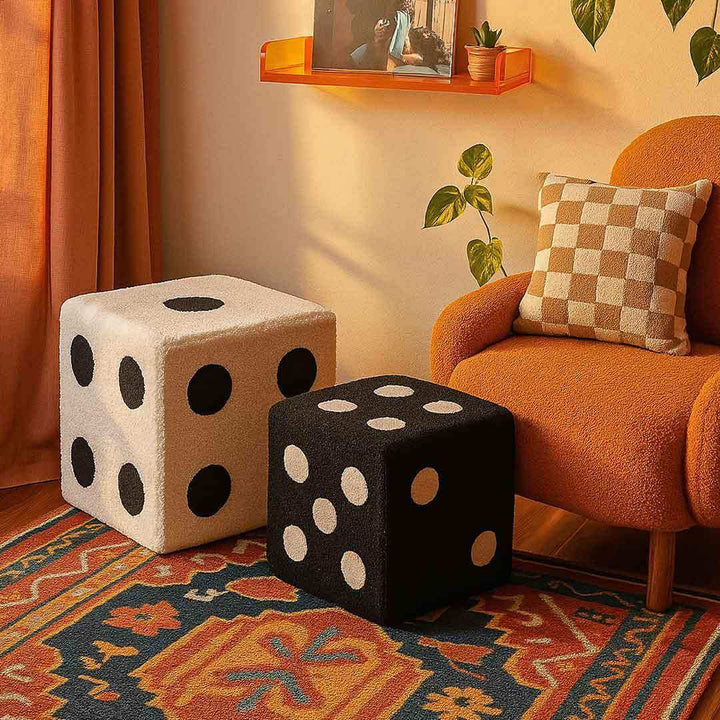 Dice Footstool - Sickhaus - Quirky Home Accessories UK