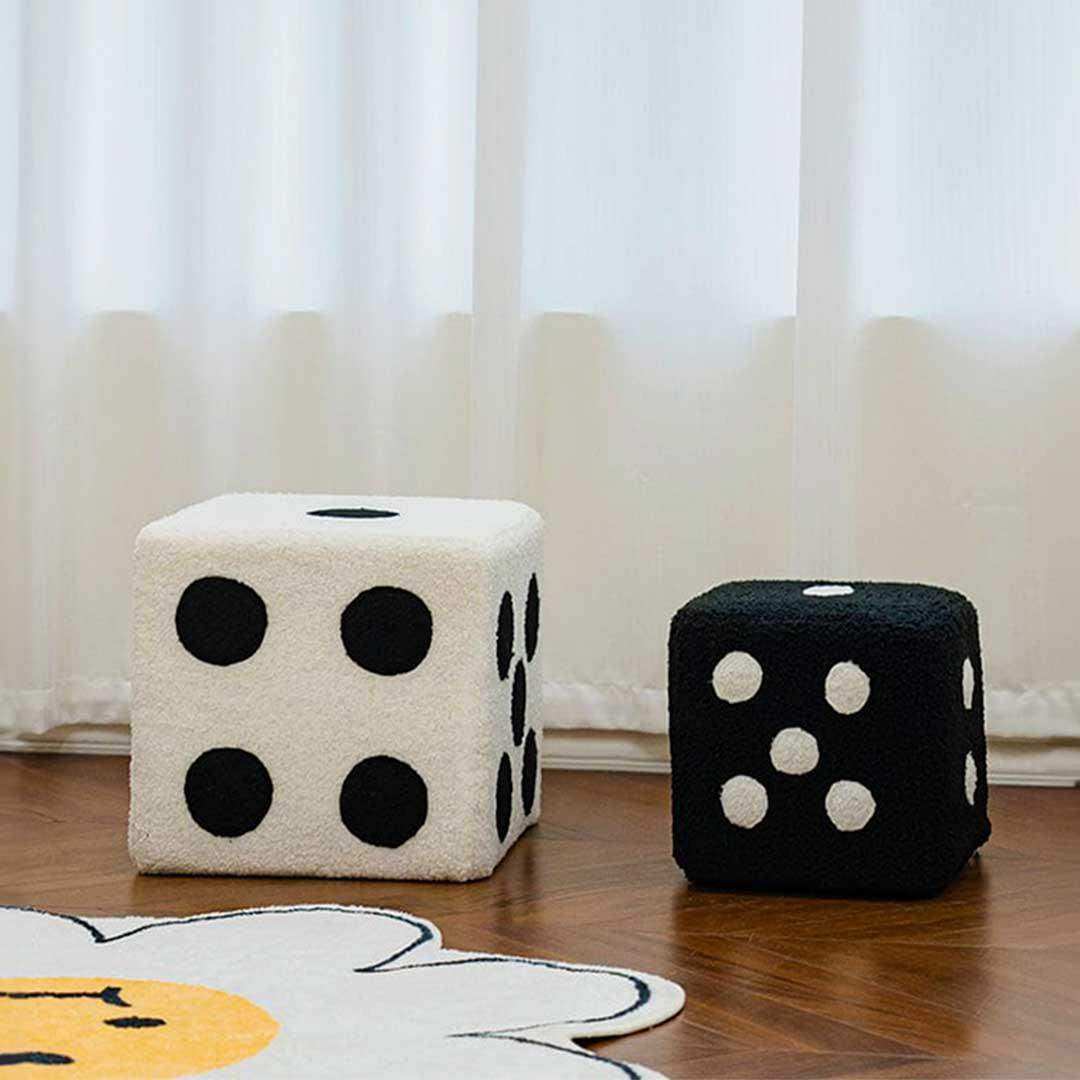 Dice Footstool - Sickhaus - Quirky Home Accessories UK