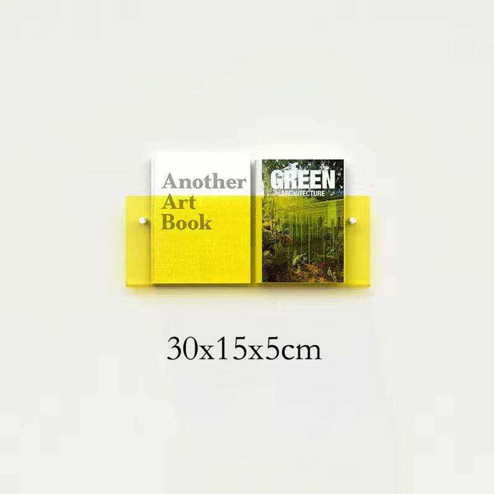 Floating Acrylic Magazine Holder - Sickhaus - Quirky Home Accessories UK