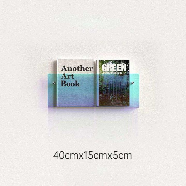 Floating Acrylic Magazine Holder - Sickhaus - Quirky Home Accessories UK