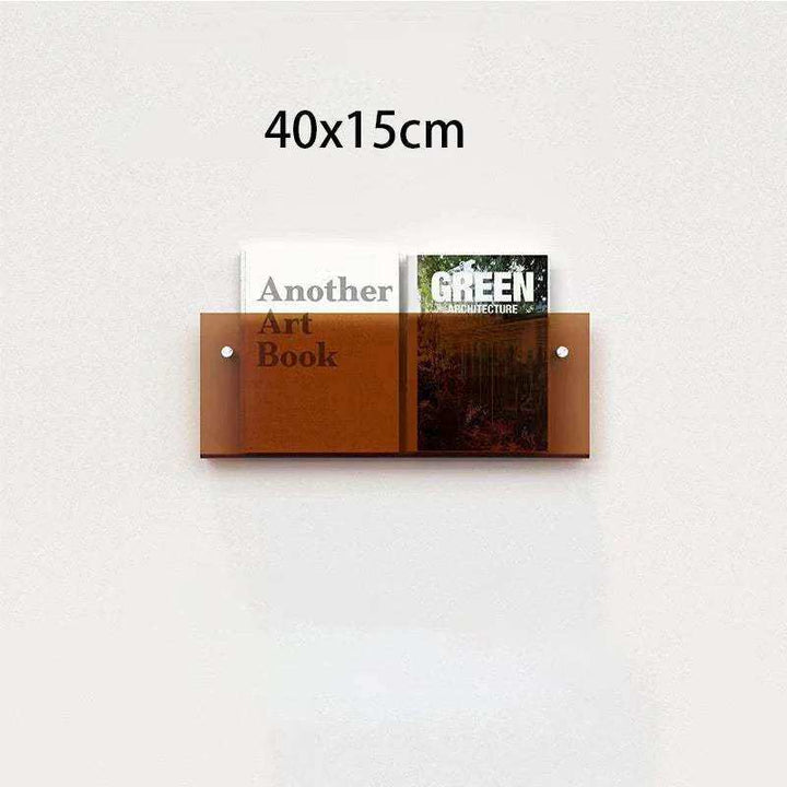 Floating Acrylic Magazine Holder - Sickhaus - Quirky Home Accessories UK