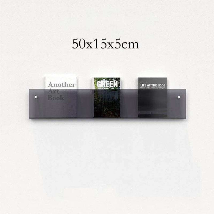 Floating Acrylic Magazine Holder - Sickhaus - Quirky Home Accessories UK