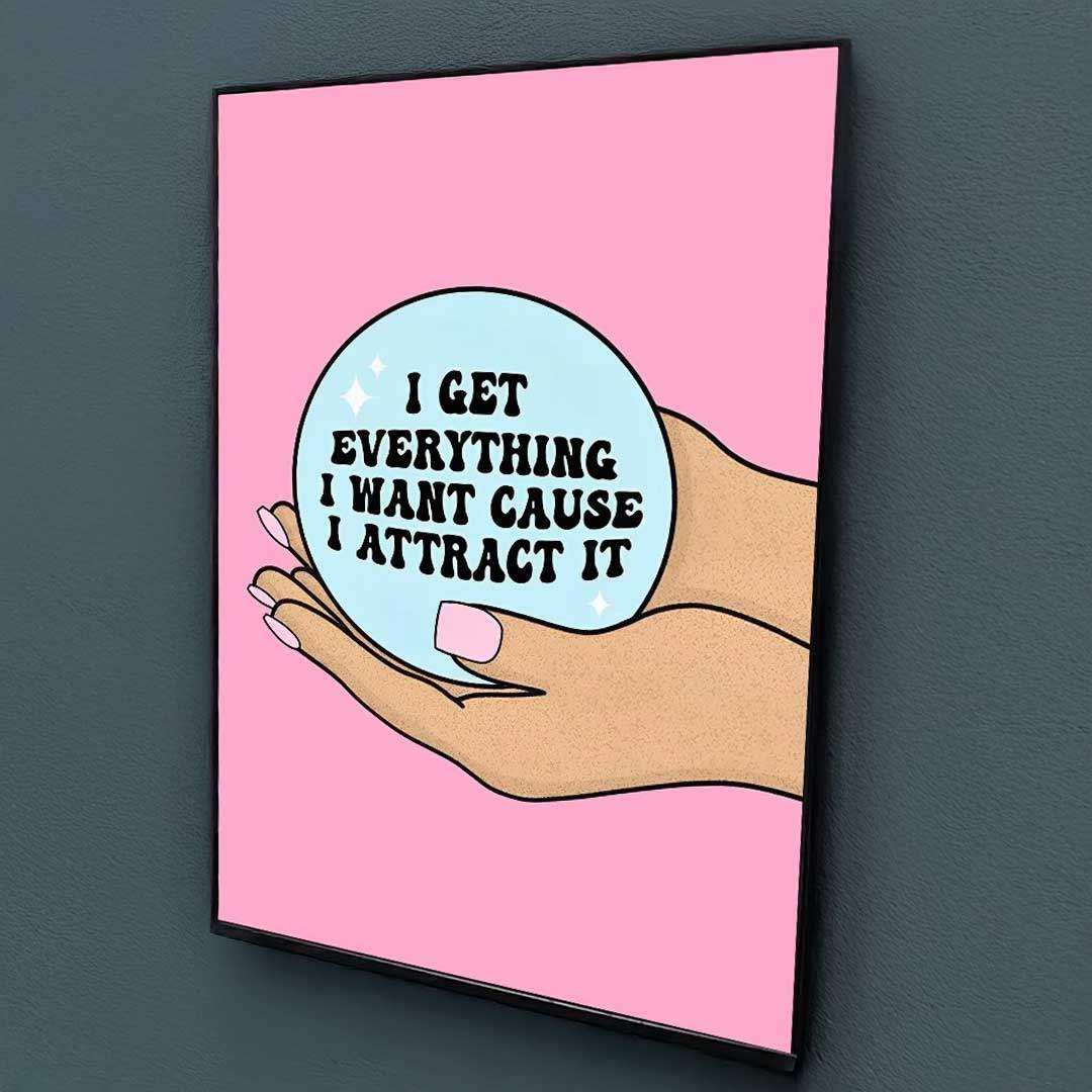 Manifestation Babe Print - Sickhaus - Quirky Home Accessories UK