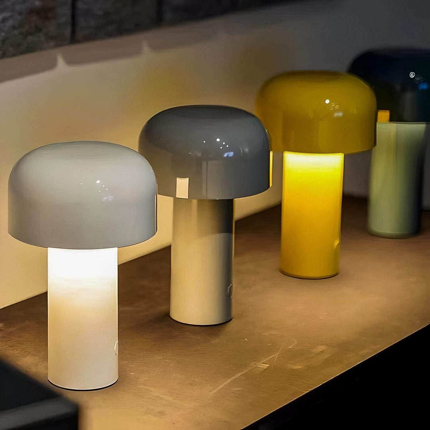 Mini Mushroom lamp with three brightness levels