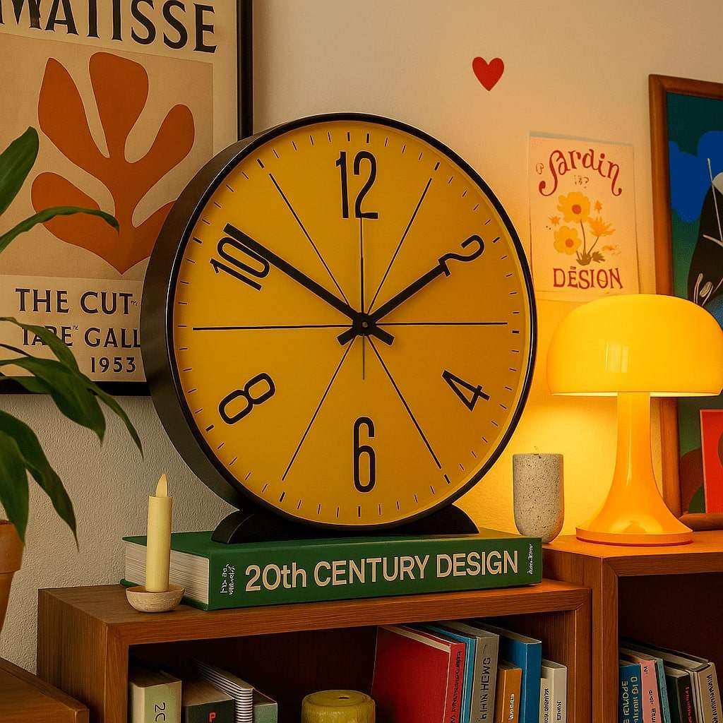 Modern Nordic Wall Clock - Sickhaus - Quirky Home Accessories UK