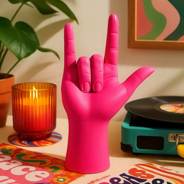 Peace & Love Sculpture - Sickhaus - Quirky Home Accessories UK