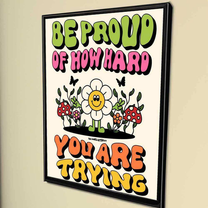 Proud Blooms Print - Sickhaus - Quirky Home Accessories UK