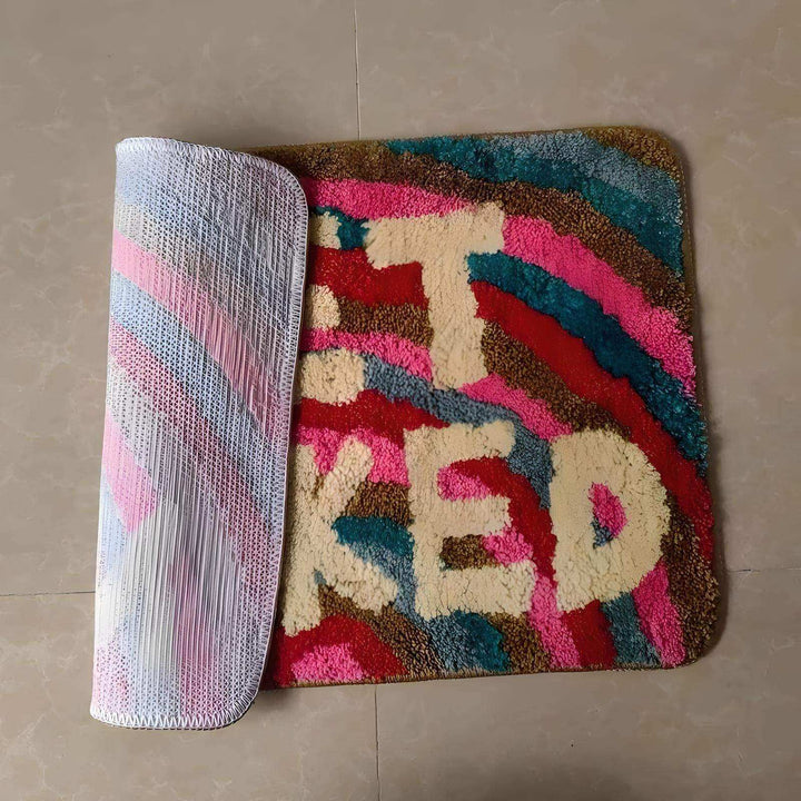 Rainbow Get Naked Bath Mat - Sickhaus - Quirky Home Accessories UK
