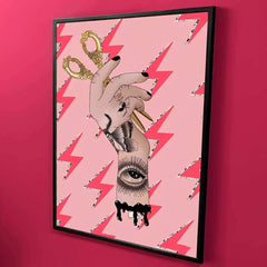 Sharp Intentions Print