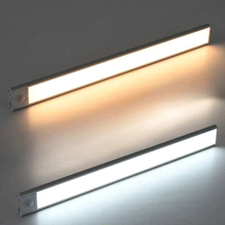 Rechargeable cabinet light with five adjustable brightness levels
