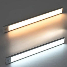 Rechargeable cabinet light with five adjustable brightness levels
