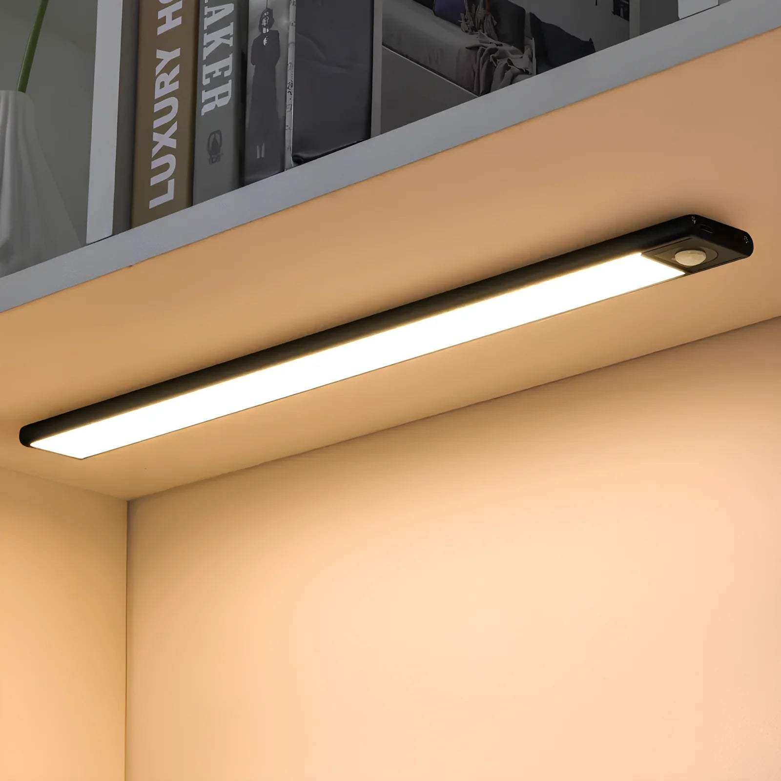 SimpleStick rechargeable motion sensor cabinet light in silver
