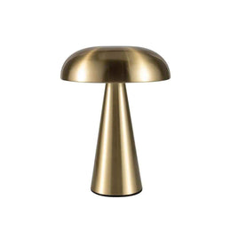 Portable USB-C rechargeable mushroom table lamp