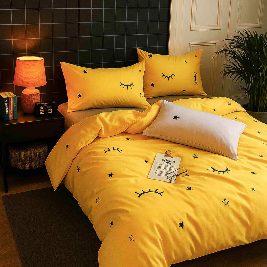 Sun & Stars Bedding Set - Sickhaus - Quirky Home Accessories UK