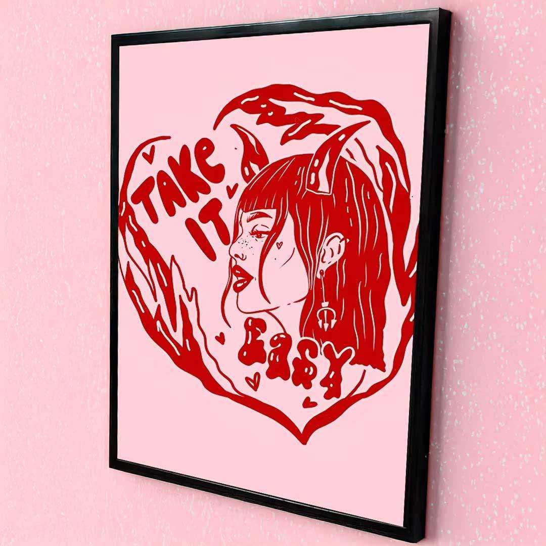 Take It Easy Print product image
