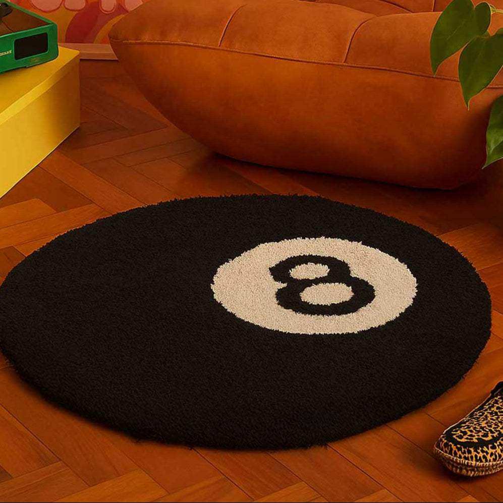 The 8 Ball Rug - Sickhaus - Quirky Home Accessories UK