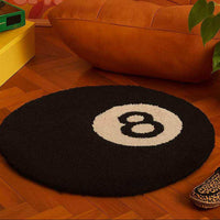 The 8 Ball Rug - Sickhaus - Quirky Home Accessories UK