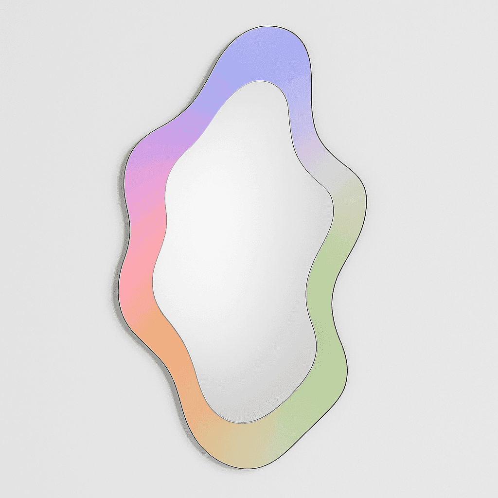 The Irregular Acrylic Mirror - Sickhaus - Quirky Home Accessories UK