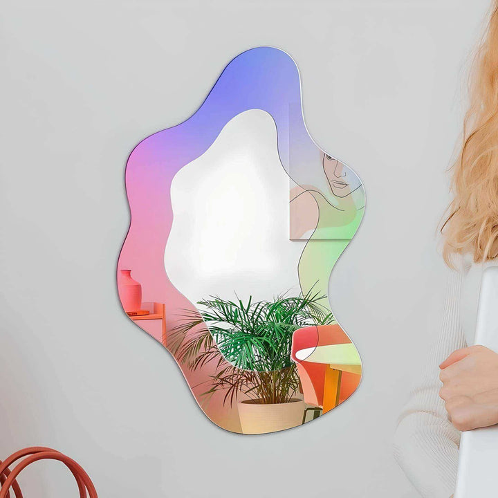 The Irregular Acrylic Mirror - Sickhaus - Quirky Home Accessories UK