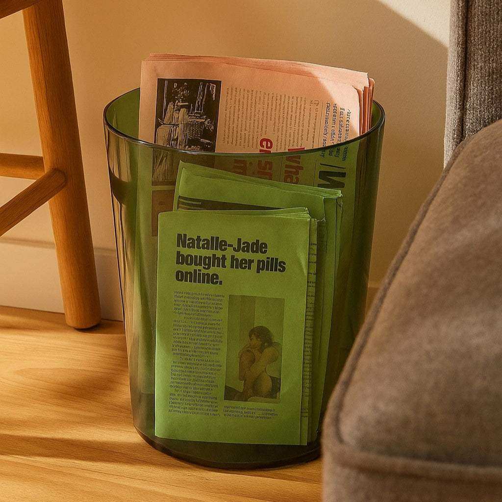 The Minimal Waste Bin - Sickhaus - Quirky Home Accessories UK