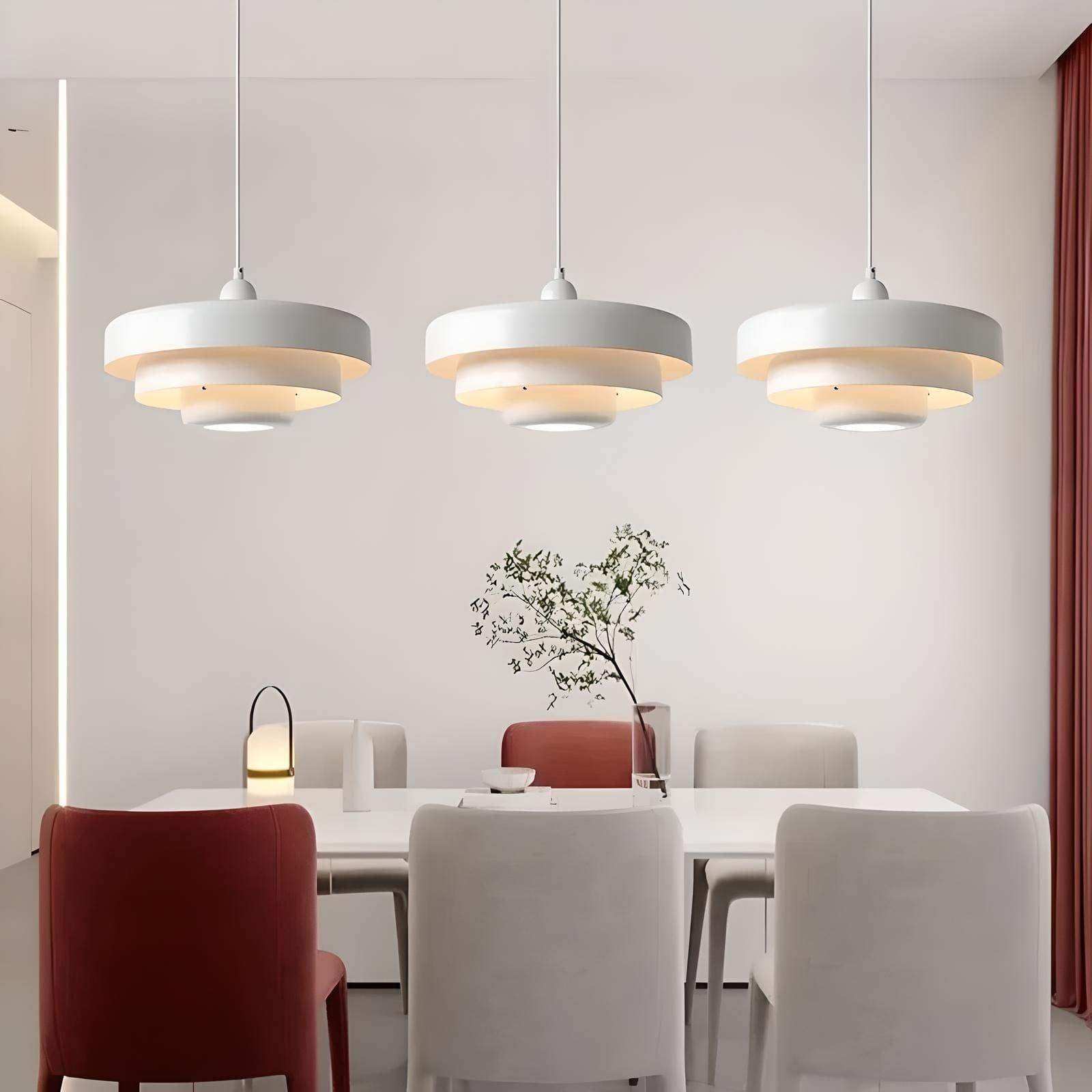 Retro pendant light for kitchen islands and dining tables