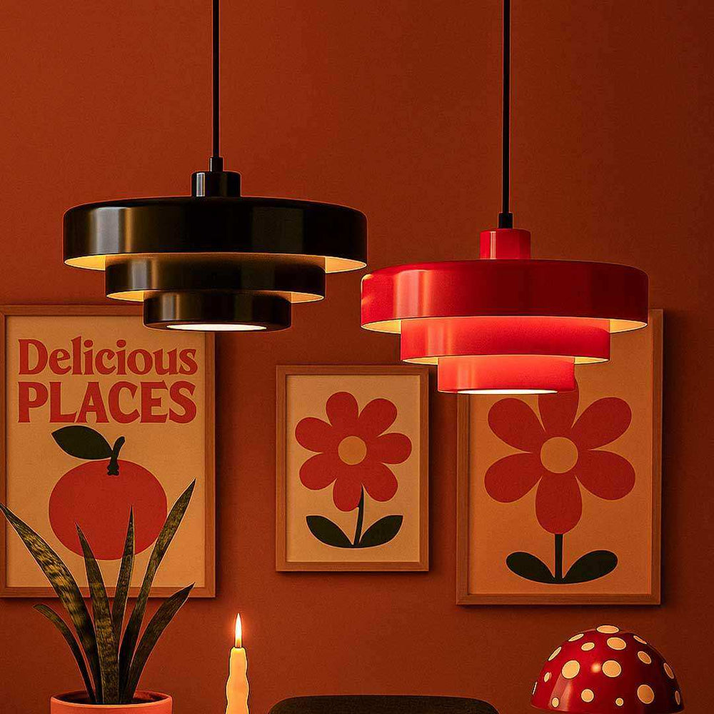 The Retro Pendant Light - Sickhaus - Quirky Home Accessories UK