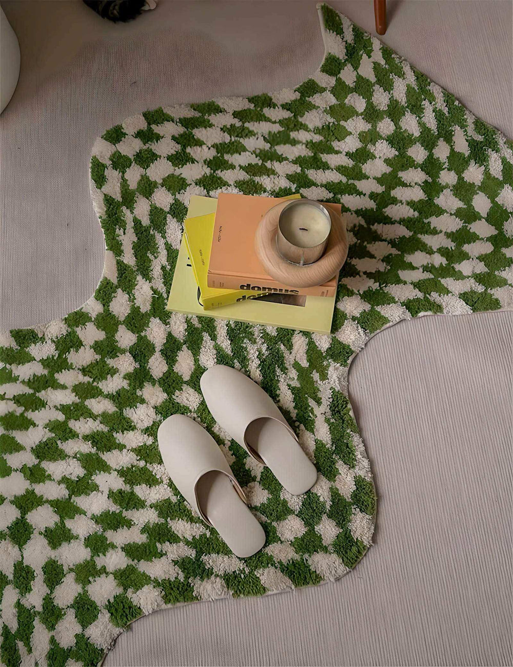 The Wavy Checkerboard Rug - Sickhaus - Quirky Home Accessories UK