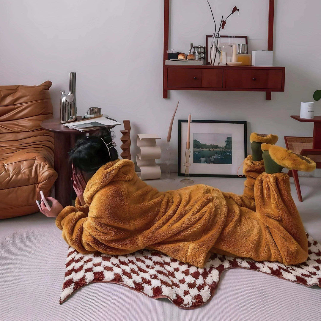 The Wavy Checkerboard Rug - Sickhaus - Quirky Home Accessories UK