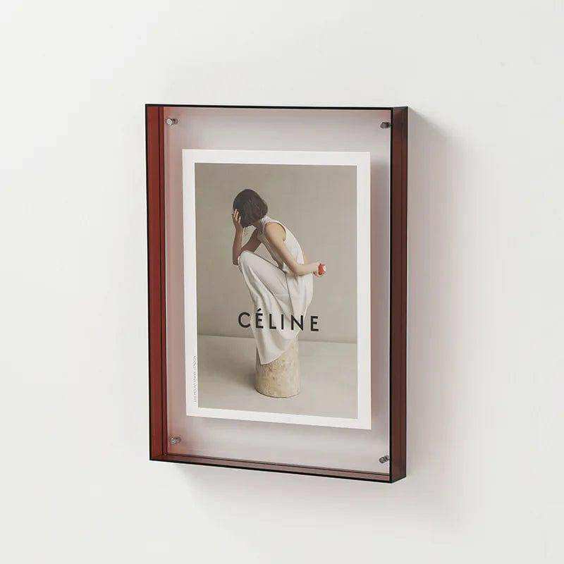 Transparent Acrylic Picture Frame - Sickhaus - Quirky Home Accessories UK