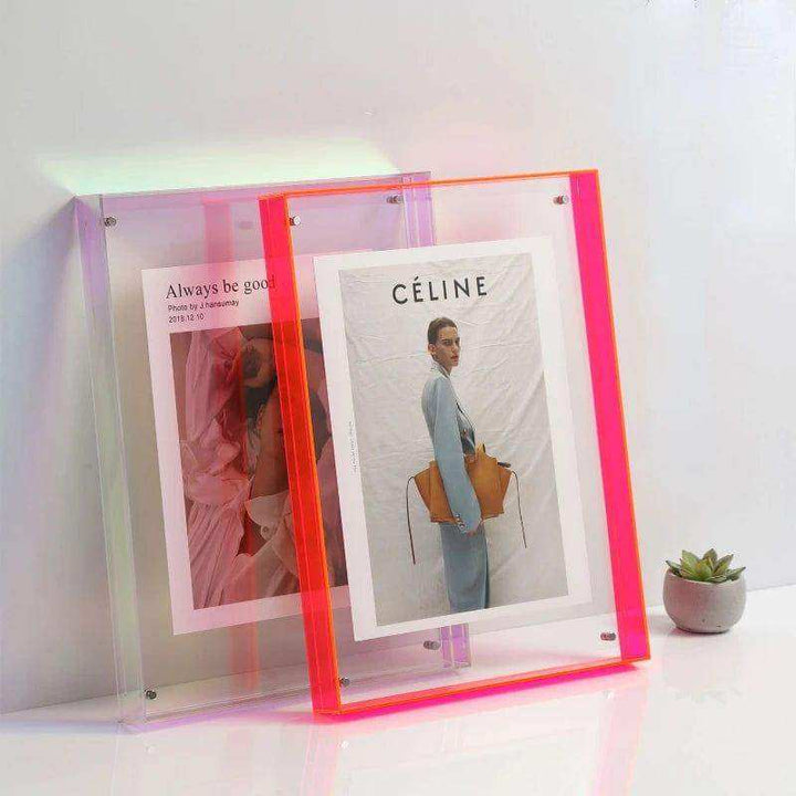 Transparent Acrylic Picture Frame - Sickhaus - Quirky Home Accessories UK