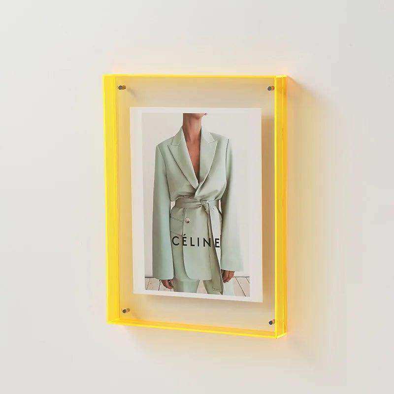 Transparent Acrylic Picture Frame - Sickhaus - Quirky Home Accessories UK