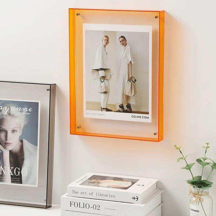 Transparent Acrylic Picture Frame - Sickhaus - Quirky Home Accessories UK